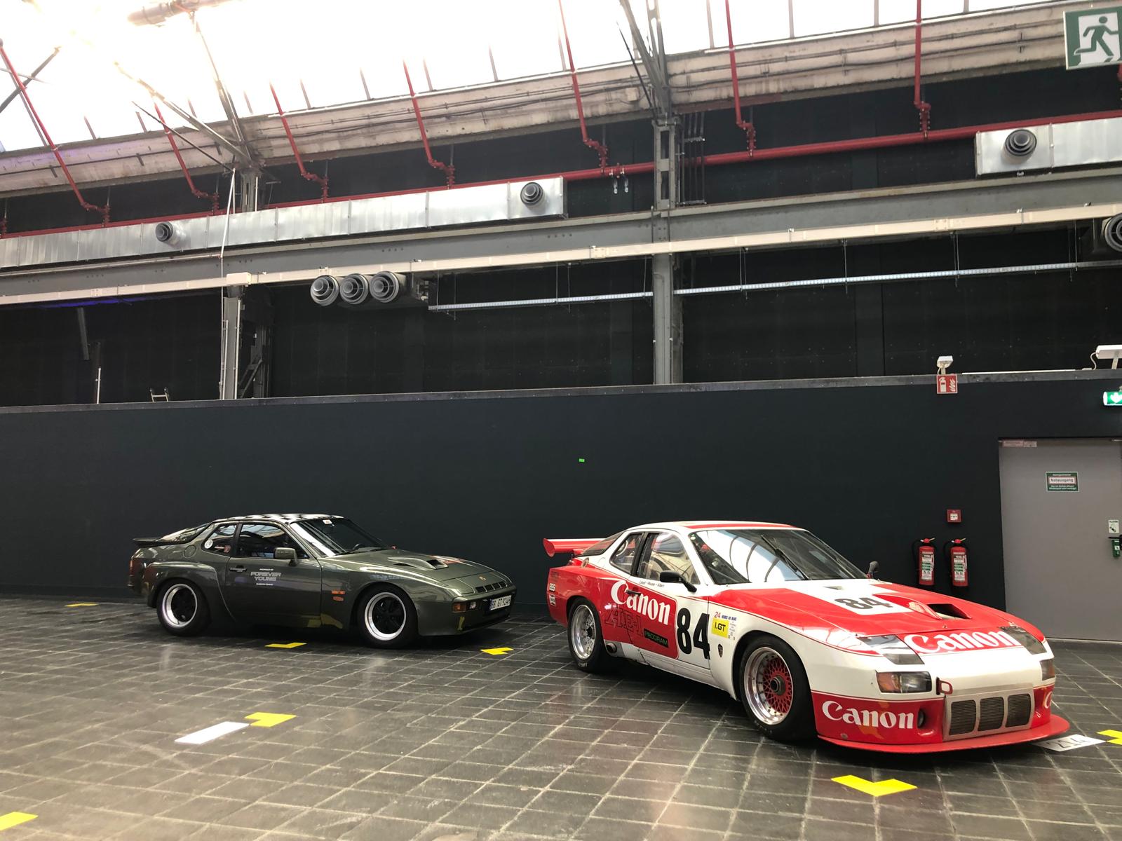 Porsche 924 Carrera GT und 924 Carrera GTR Canon-Rennwagen