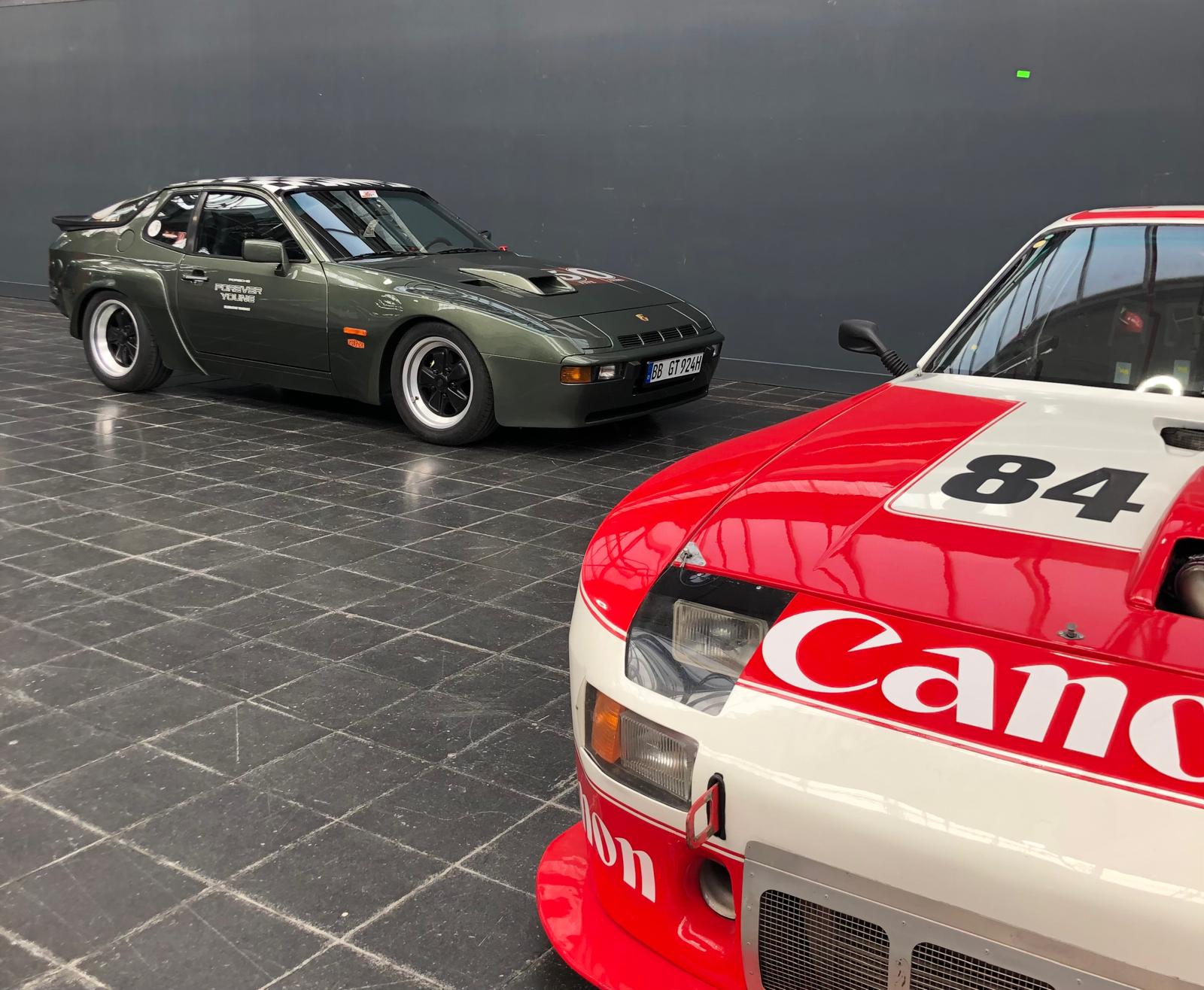 Porsche 924 Carrera GT und 924 Carrera GTR Rennwagen